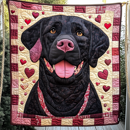 Labrador Retriever Quilt Patterns Blanket Valentine Gifts For Dog Moms