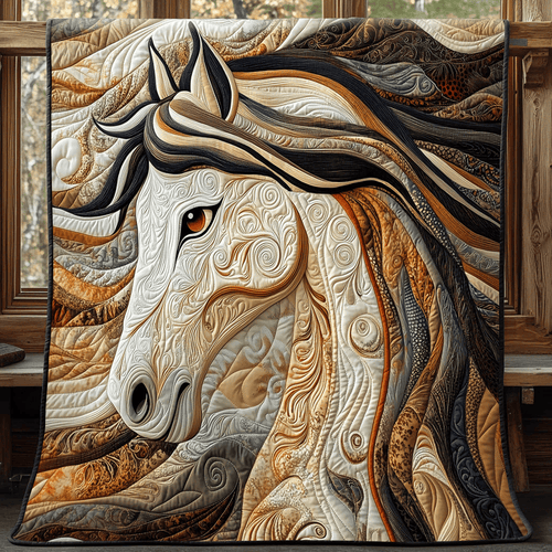 Majestic Horse Quilt Blanket Luxury Throw Blankets Best Father's Day Gifts For Husband
