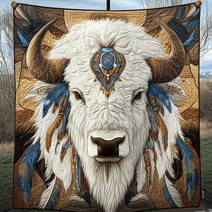 Tribal Herd Quilted Blanket Best Throw Blanket Father's Day Gifts For Grandpa