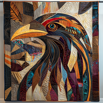 Crow Native Quilted Blanket Best Throw Blanket Unique Dad Gifts For Father's Day