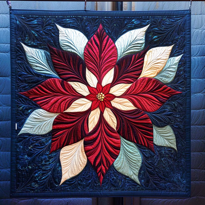 Winter Bloom Quilted Blanket Floral Throws For Couch Special Birthday Gifts For Grandma