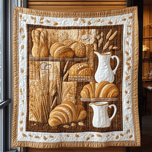 Bread and Milk Quilt Blanket Best Throw Blankets For Couch Birthday Gifts For Her