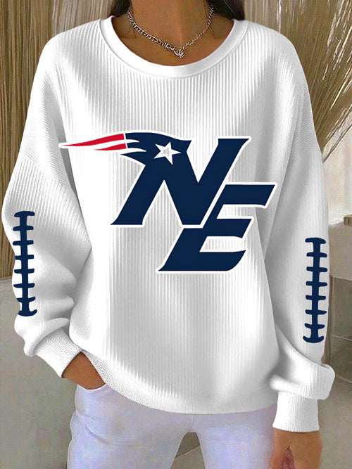 New England Football Sweatshirt New England Strong Merch Game Day Football Shirts Gifts For Mom - Mouldkingstore