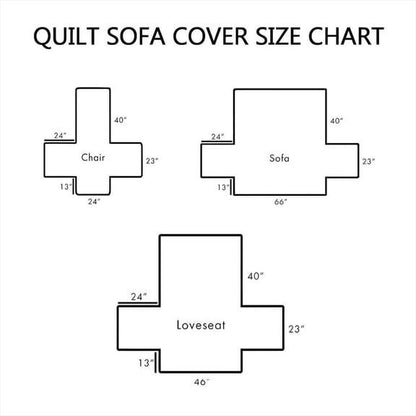 Dog Paws Quilted Sofa Cover Festive Xmas Couch Furniture Dog Paws Inspired Gift IDeas