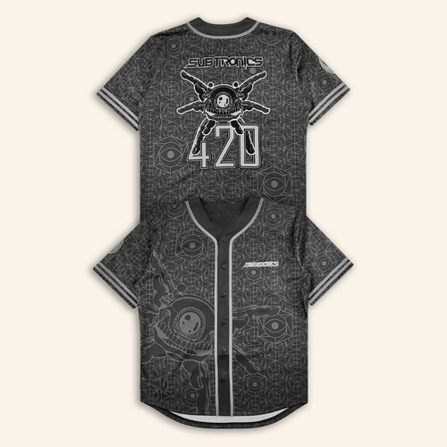 Subtronics Merch Subtronics Cyclops Army 420 Baseball Jersey Gifts For Brother