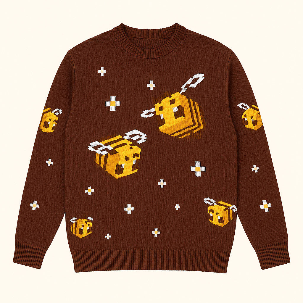 Cool Shirtz Merch Very Cool X Minecraft Hoodie Bee Hoodie Birthday Gift For Son- Mouldkingstore