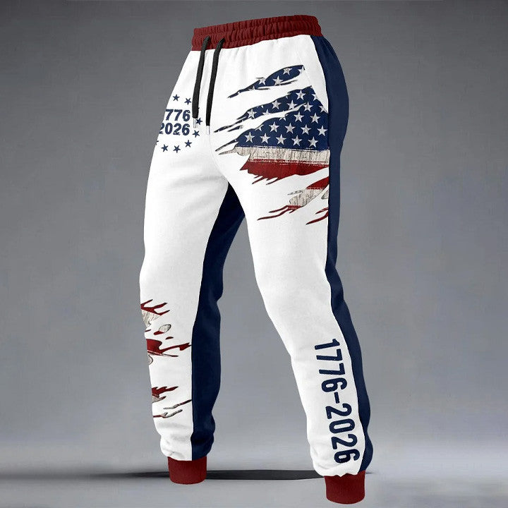 America 250th Anniversary 1776 2026 Sweatpants Independence Day 2026 Clothing July 4th Gift