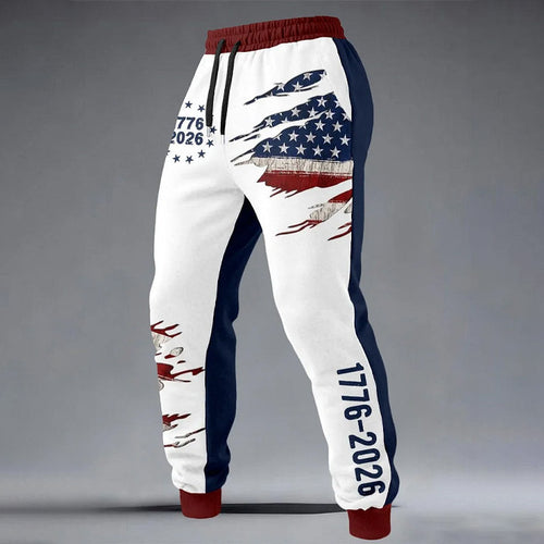 America 250th Anniversary 1776 2026 Sweatpants Independence Day 2026 Clothing July 4th Gift