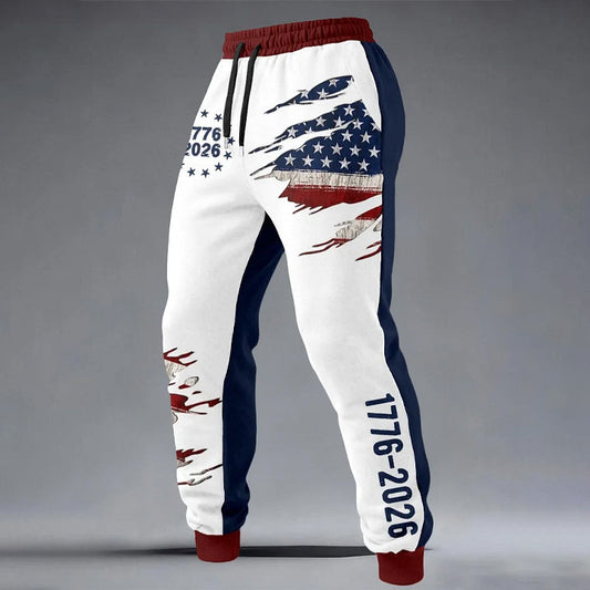 America 250th Anniversary 1776 2026 Sweatpants Independence Day 2026 Clothing July 4th Gift