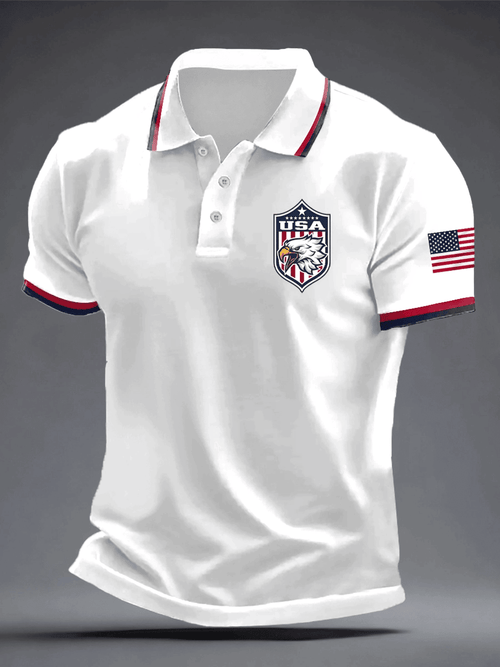 USA Soccer FIFA 2026 World Cup Polo Shirt Men's Game Day Apparel Gifts For Soccer Supporters