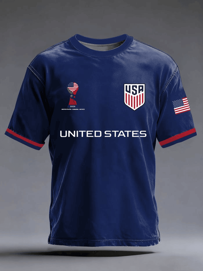 USA Soccer FIFA 2026 World Cup Shirt Soccer Lover Game Day T-Shirt World Cup 2026 Merch
