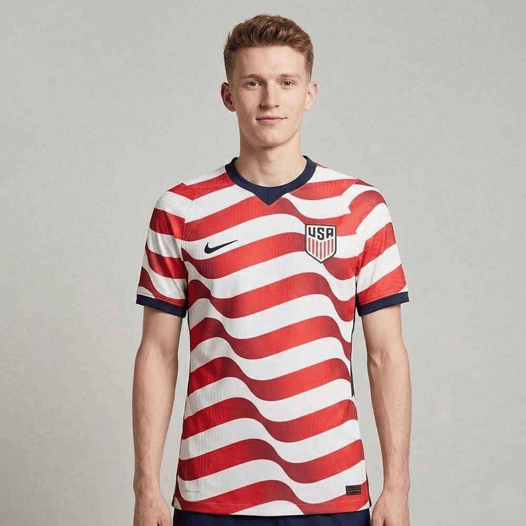 USMNT 2026 Match Home Aerofit Soccer Jersey FIFA World Cup 2026 Merch Gifts For Brother