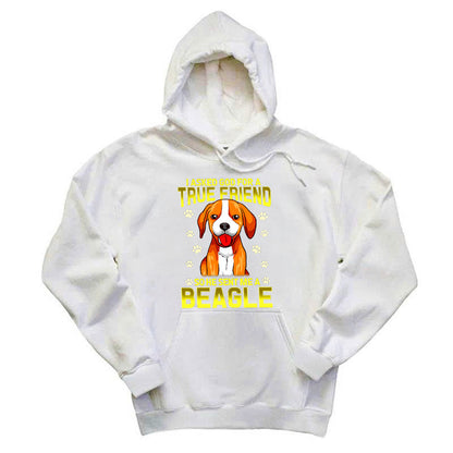 Beagle Dog Hoodie I Asked God For A True Friend 2021 Clothing Beagle Lovers Gifts