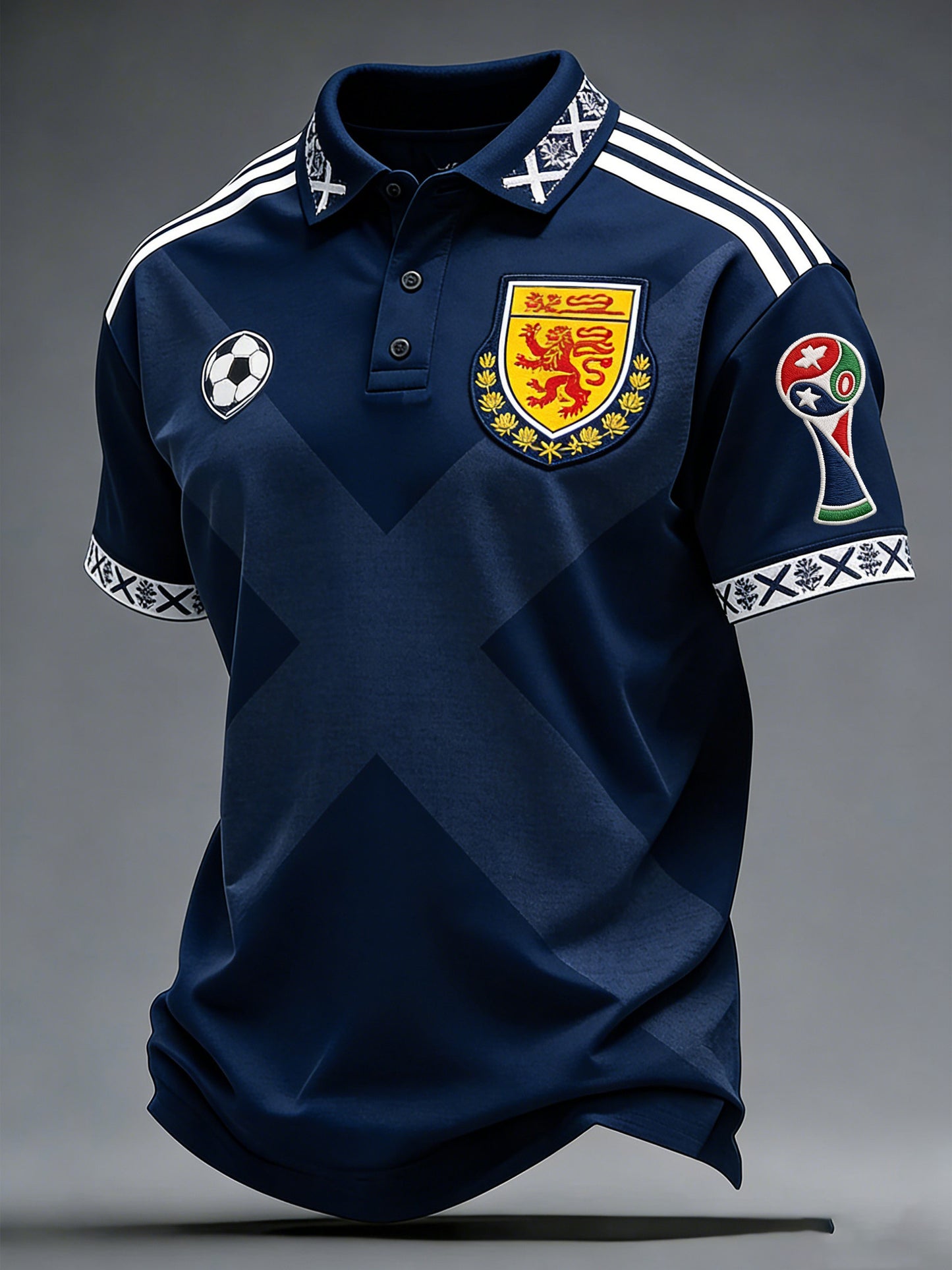 Scotland Soccer FIFA World Cup 2026 Polo Shirt Scottish Football Game Day Gifts For Fans