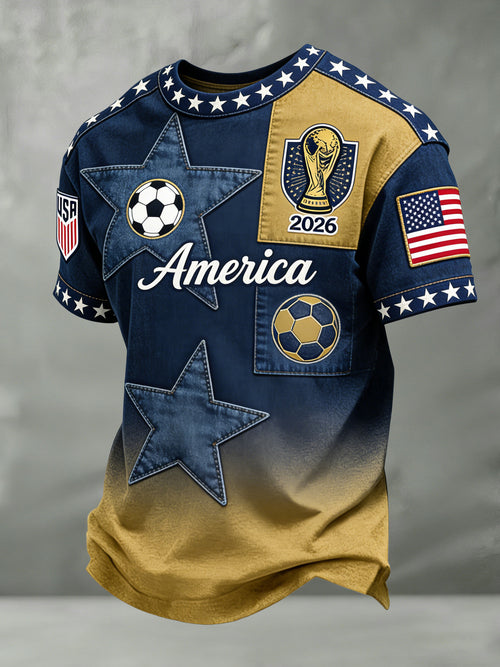 USA Soccer FIFA World Cup 2026 Shirt Mens Game Day Apparel Gifts For America Supporters
