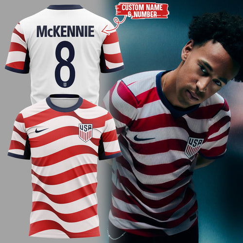 Personalized USMNT 2026 New T-Shirt Team USA World Cup FIFA Merch Gifts For Soccer Fans