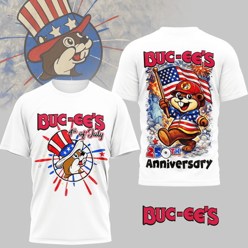 Buc-ee's 4th of July 250th Anniversary Shirt Patriotic T-Shirt 4th Of July Gift