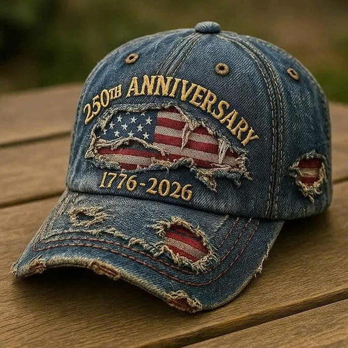USA 250th Anniversary Baseball Cap 1776-2026 Patriotic Hat Gifts For 4th Of July