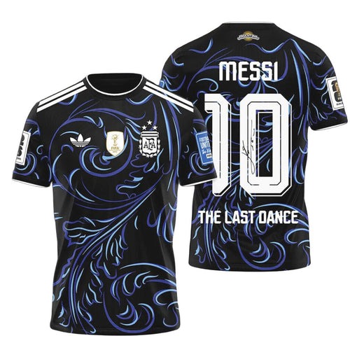 Lionel Messi Argentina The Last Dance Shirt World Cup Champion Football Merch Gift Ideas For Fan