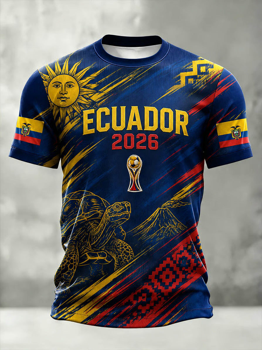 Ecuador Football World Cup 2026 T-Shirt Game Day Shirt Best Gifts For Ecuador Supporters