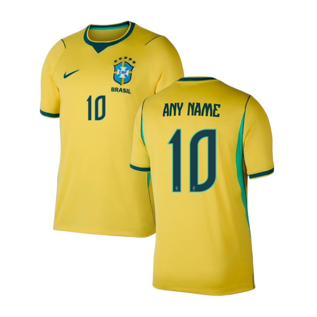Personalized World Cup 2026 Merch Brazil 2026 Home Jersey Brazil National Team Merch Fan Gear