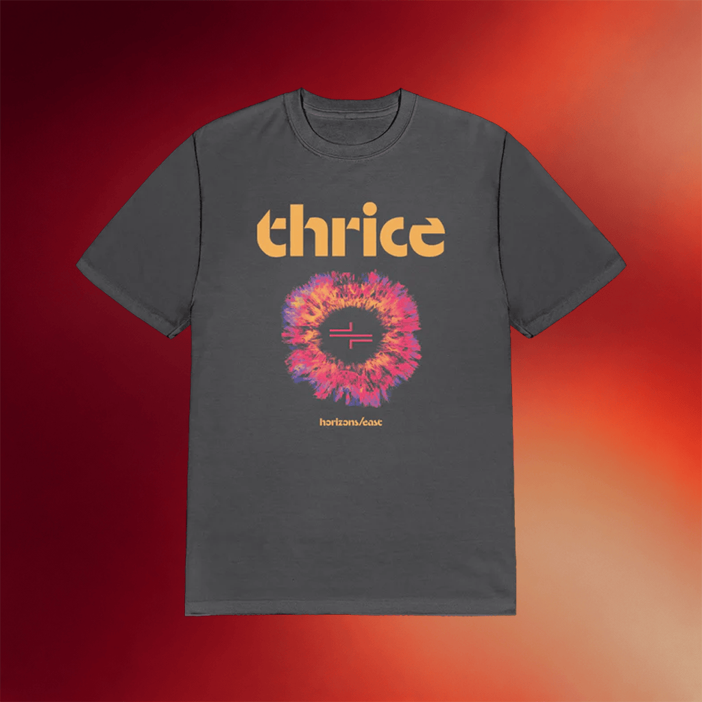 Thrice Merch 2026 Horizons East Album T-Shirt Best Gifts For Rock Music Lovers