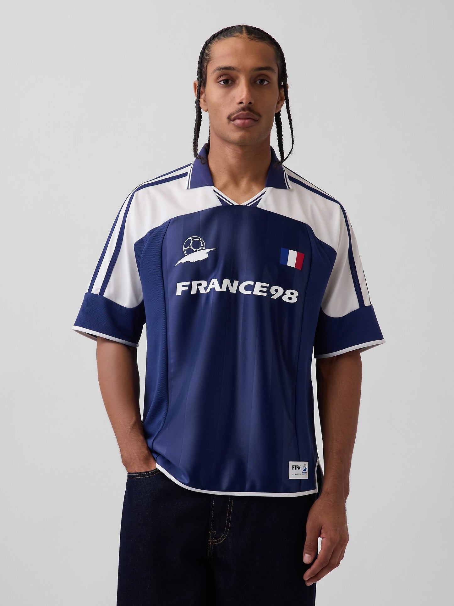 GAP X World Cup France National Team Jersey Game Day Outfits Gift For Football Lovers