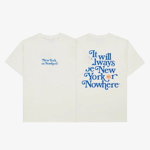 New York Or Nowhere Merch 2026 Knicks Motto T-Shirt NY Basketball Fan Gear Father's Day Gifts