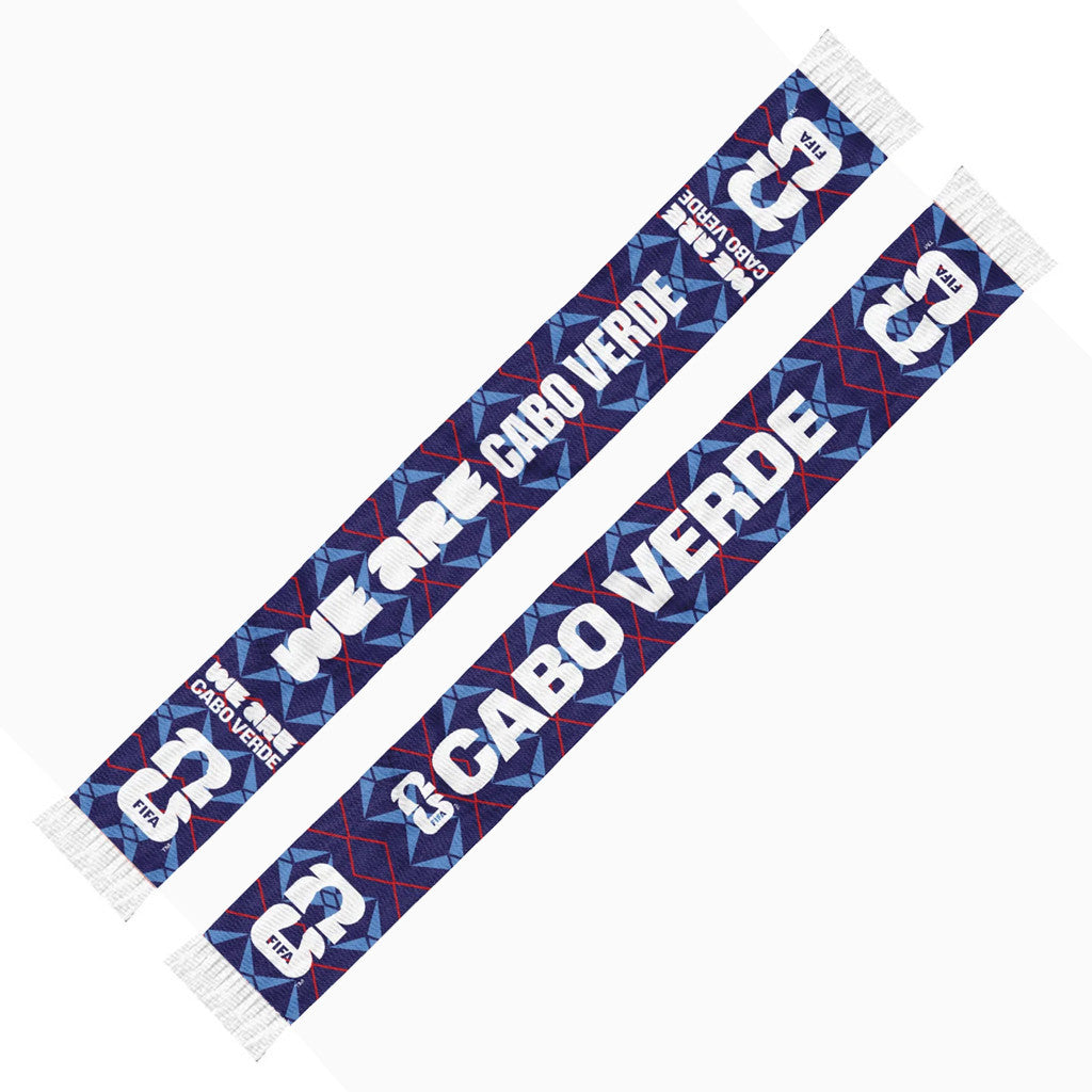 World Cup 2026 Merch We Are Cape Verde Scarf World Cup Cape Verde Team Merch Game Day Gear