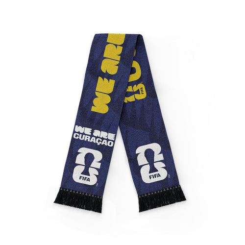 World Cup 2026 Merch We Are Curacao Scarf Game Day Gear Curacao Football Merch Fan Gifts Ideas