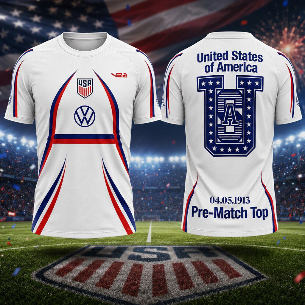 USA Soccer 2026 World Cup T-Shirt USMNT Merch Game Day Fan Gear Father's Day Gifts