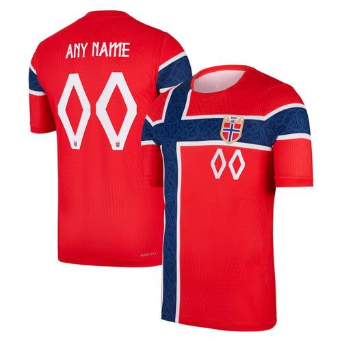 Custom Norway FIFA World Cup 2026 Merch Norway National Team 2026 Home Match Jersey Gifts For Fan