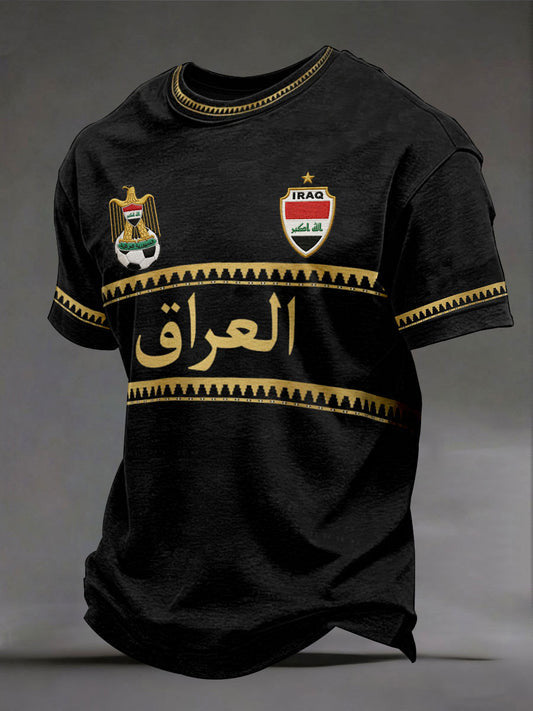 Iraq FIFA World Cup 2026 T-Shirt Game Day Clothing Gift Ideas For Football Lovers