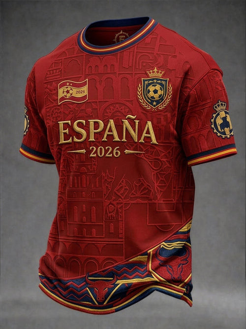 Spain 2026 World Cup T-Shirt Game Day Outfits FIFA Merch Gifts Ideas For Spain Soccer Fans