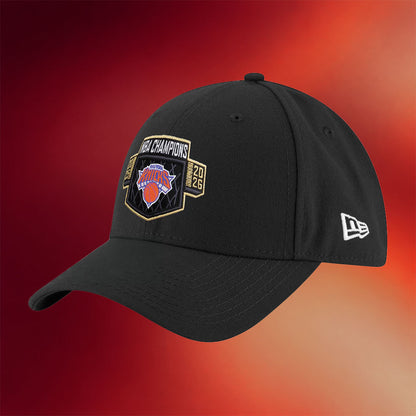New York Knicks Championship Hat Locker Room NY Knicks 2026 Finals Champions Merch Black Embroidered