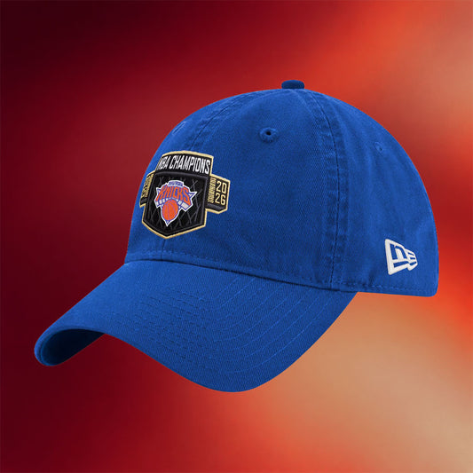 New York Knicks Championship Hat Locker Room Collection NY Knicks 2026 Finals Champions Merch Blue