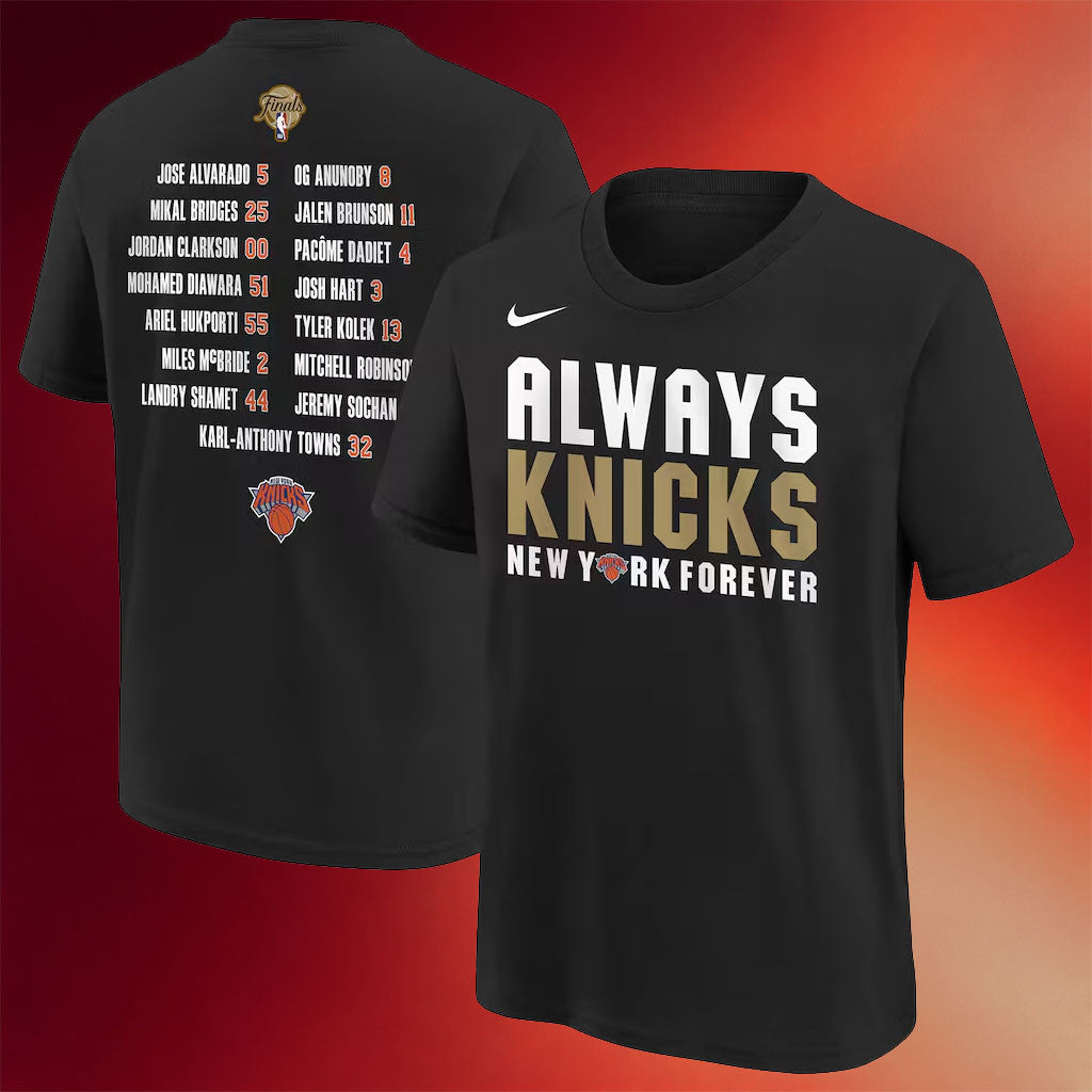 2026 New York Knicks Champions Merch NY Knicks Finals Champions T-Shirt Black Gifts For Dad