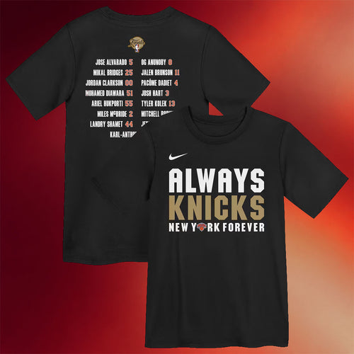 New York Knicks Championship Shirt 2026 Knicks Finals Champions Roster T-Shirt Fan Merch Black
