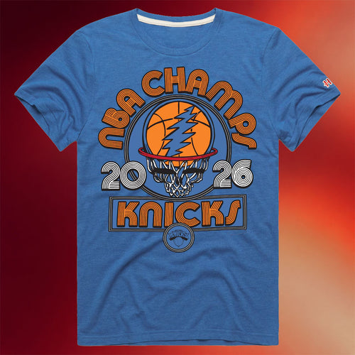 2026 New York Knicks Champions Merch NY Knicks x The Grateful Dead Finals Champions Shirt