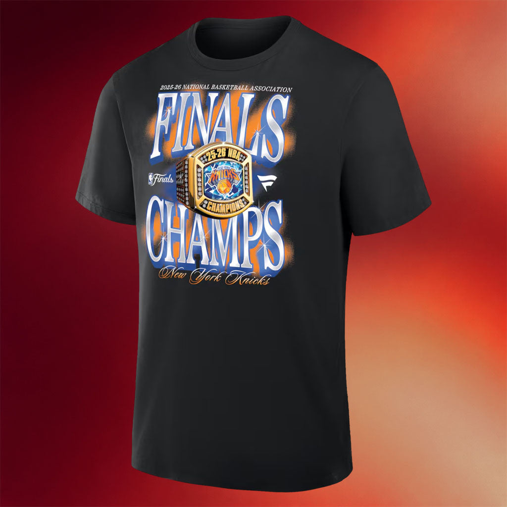 New York Knicks Champions Shirt NY Knicks Black 2026 Finals Champions Ring T-Shirt Gift For Fan