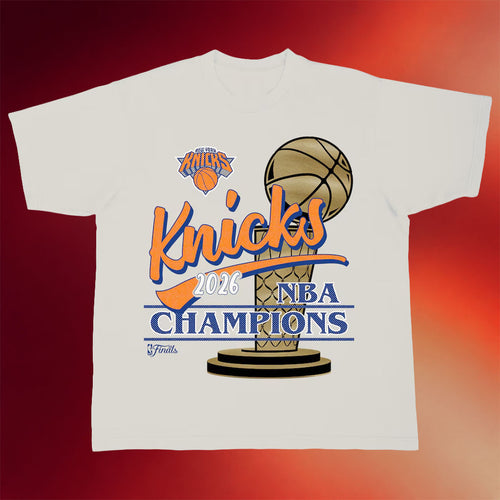 New York Knicks Champions Merch Knicks 2026 Finals Champions Entertainer Urban T-Shirt For Fans