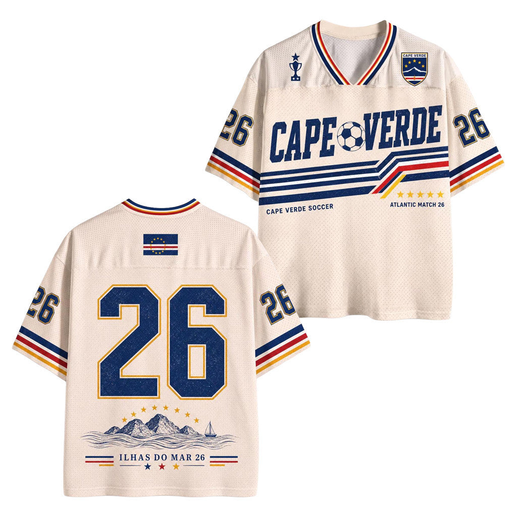 FIFA World Cup Merch 2026 Cabo Verde Soccer Jersey Cabo Verde Team WC Merch Gifts For Fans