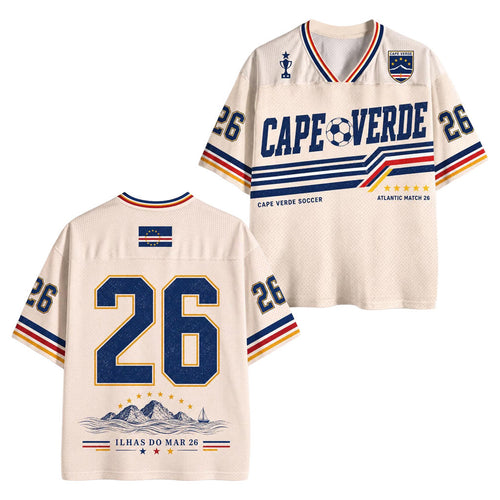 FIFA World Cup Merch 2026 Cabo Verde Soccer Jersey Cabo Verde Team WC Merch Gifts For Fans