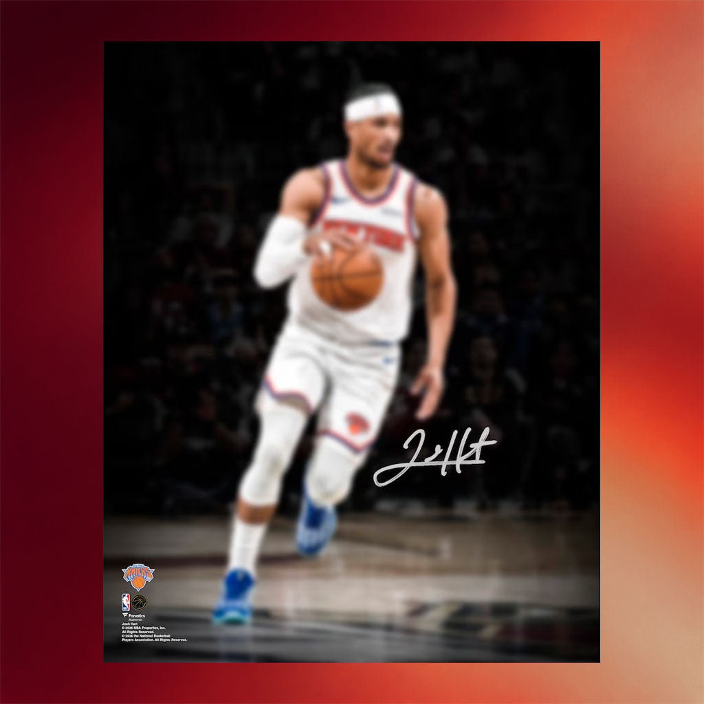 New York Knicks Champions Merch Josh Hart Knicks 2026 Finals Champions Action Spotlight Poster