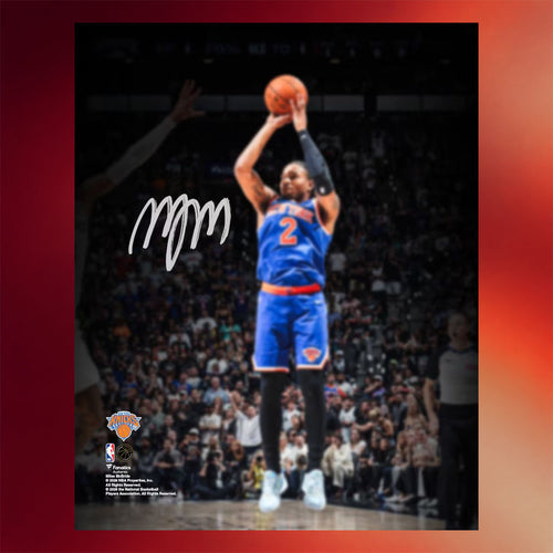 New York Knicks Champions Merch Miles McBride Knicks 2026 Finals Champions Action Spotlight Poster