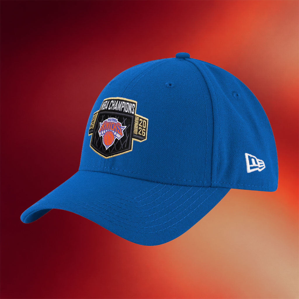 New York Knicks Champions Merch NY Knicks Starter 2026 Finals Champions Locker Room Hat Blue
