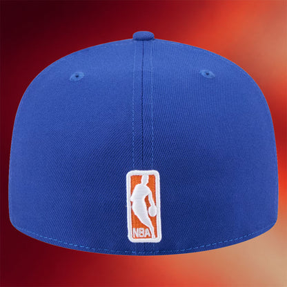 New York Knicks Champions Merch Knicks 2026 Finals Champions Blue Snapback Hat Embroidered