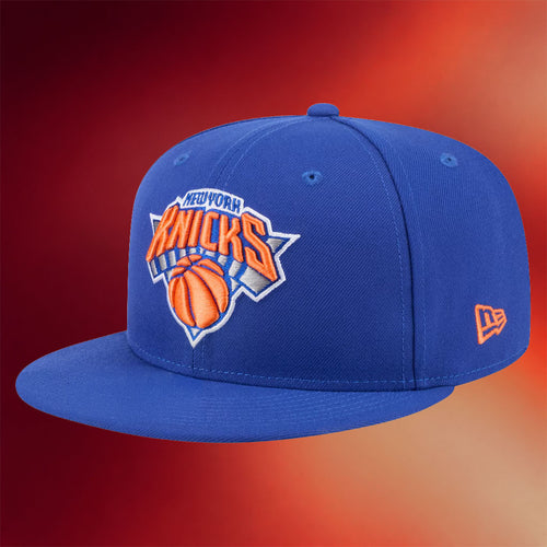 New York Knicks Champions Merch Knicks 2026 Finals Champions Blue Snapback Hat Embroidered
