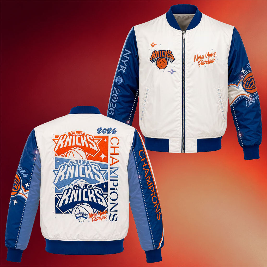 New York Knicks Champions Merch 2026 NY Knicks 2026 Finals Champions Jacket NY Forever Merch