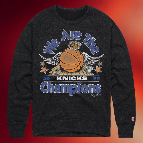 New York Knicks Champions Merch 2026 NY Knicks x Queen Homage 2026 Finals Champions Sweatshirt